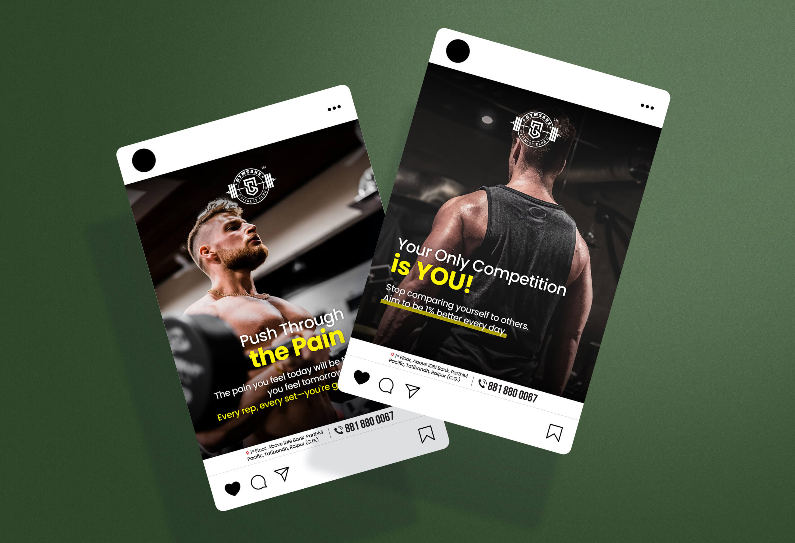 Gymsane – The Fitness Club Social Media Series